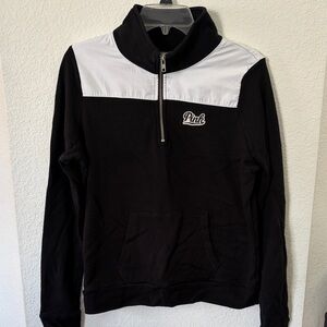 PINK Victoria's Secret Black and White Pullover
